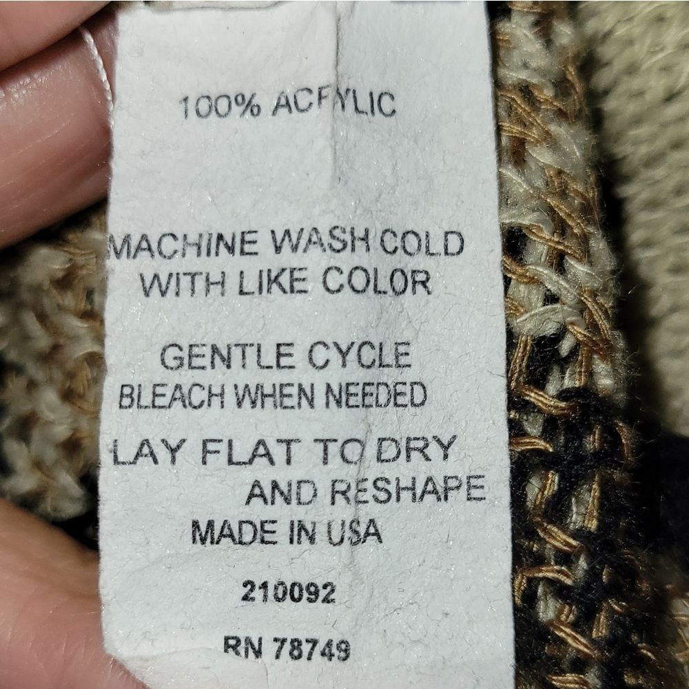 Say What? Animal Print Cardigan Size Medium - Picture 4 of 4